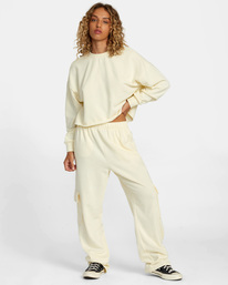 1 Test Drive Cargo Sweatpants Yellow AVJPT00114 RVCA