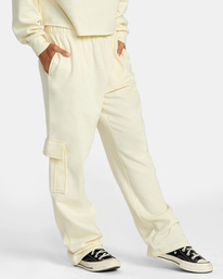 3 Test Drive Cargo Sweatpants Yellow AVJPT00114 RVCA