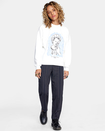 3 Renaissance Crewneck Sweater  AVJSF00159 RVCA