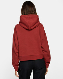 1 Big RVCA Cropped Hoodie  AVJSF00169 RVCA