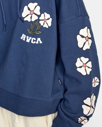 6 Soft At Heart Hoodie Blue AVJSF00170 RVCA