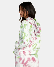 2 Little RVCA Tie-Dye Hoodie Grey AVJSF00185 RVCA