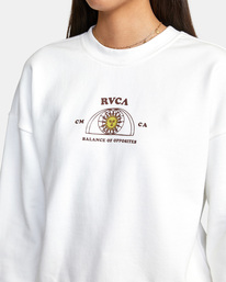 2 West Crewneck Sweatshirt  AVJSF00191 RVCA