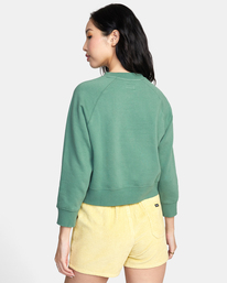 1 Love Her Crewneck Sweatshirt Purple AVJSF00202 RVCA