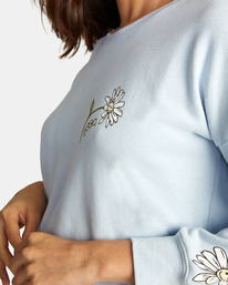 6 Better Dayz Terry Pullover Blue AVJSF00210 RVCA
