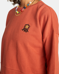 2 Vibe Terry Pullover Brown AVJSF00215 RVCA
