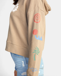 2 Breeze Pullover Hoodie Grey AVJSF00223 RVCA