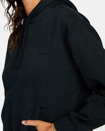2 PTC Hoodie Black AVJSF00227 RVCA