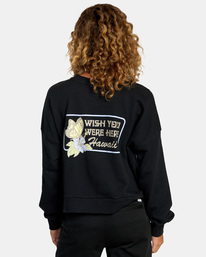 Hi Wish You Were Here Crewneck Sweatshirt Hi Wish You Were Here Crewneck Sweatshirt