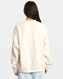1 Someday - Sweat pour Femme Blanc AVJSF00291 RVCA