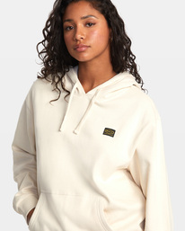 2 Recession - Hoodie for Women Beige AVJSF00301 RVCA