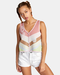 0 The Trouble Tank Top  AVJSW00143 RVCA