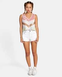 3 The Trouble Tank Top  AVJSW00143 RVCA