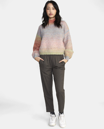 3 Dream Cycle Turtleneck Sweater Red AVJSW00152 RVCA
