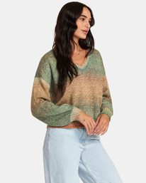 5 Long Distance - Jumper for Women Grey AVJSW00183 RVCA