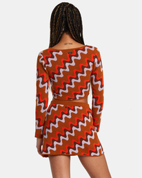 1 Desmond - Pull pour Femme Marron AVJSW00186 RVCA