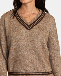 2 Deuce - Pullover für Frauen Braun AVJSW00188 RVCA