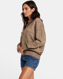 4 Deuce - Pullover für Frauen Braun AVJSW00188 RVCA