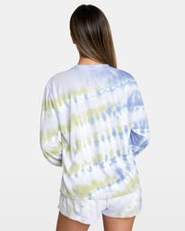 1 No Doubt Tie-Dye Crewneck Sweatshirt  AVJTO00126 RVCA