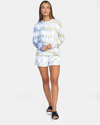 3 No Doubt Tie-Dye Crewneck Sweatshirt  AVJTO00126 RVCA