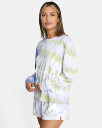 4 No Doubt Tie-Dye Crewneck Sweatshirt  AVJTO00126 RVCA