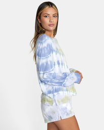 5 No Doubt Tie-Dye Crewneck Sweatshirt  AVJTO00126 RVCA