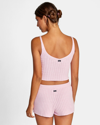 1 For The Record Cropped Tank Top Brown AVJTO00130 RVCA
