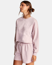 5 Test Drive Cropped Sweatshirt  AVJTO00134 RVCA