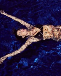 7 Camille Rowe Lolo Maxi Dress  AVJWD00187 RVCA