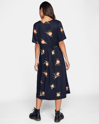 2 Avenue Midi Dress White AVJWD00190 RVCA