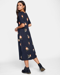 4 Avenue Midi Dress White AVJWD00190 RVCA