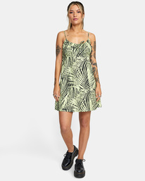 2 Overtime Sun Dress Yellow AVJWD00204 RVCA