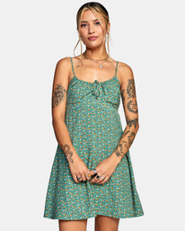 1 Overtime Sun Dress Multicolor AVJWD00204 RVCA