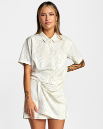 rvca, Reflection Mini Dress, CLOUD (clo) REFLECTION AVJWD00205