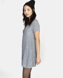 3 Understated Mini Dress Blue AVJWD00206 RVCA
