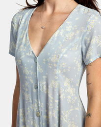 6 Understated Mini Dress Grey AVJWD00206 RVCA