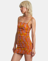 4 United - Mini Dress for Women Brown AVJWD00207 RVCA