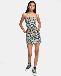 3 United Bodycon Dress Black AVJWD00207 RVCA