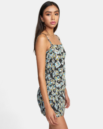 6 United Bodycon Dress Black AVJWD00207 RVCA