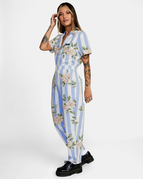 2 Nightshift Jumpsuit White AVJWD00209 RVCA