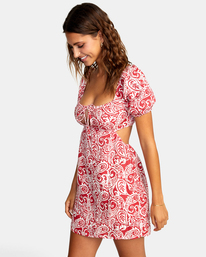 3 Here For It Mini Dress Multicolor AVJWD00218 RVCA