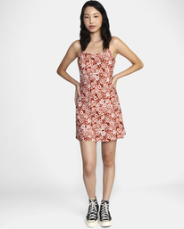 1 Macarthur Midi Dress Brown AVJWD00228 RVCA