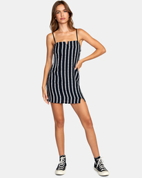 1 Paris Mini Dress Black AVJWD00232 RVCA