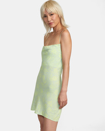 3 Blank Space Mini Sun Dress Grey AVJWD00236 RVCA
