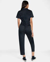 2 Recession Jumpsuit Black AVJWD00237 RVCA