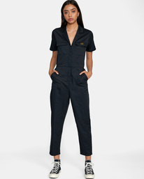 1 Recession Jumpsuit Black AVJWD00237 RVCA