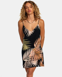 0 Slip Up Mini Dress Black AVJWD00240 RVCA