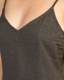 5 Slip Up Mini Dress Green AVJWD00240 RVCA