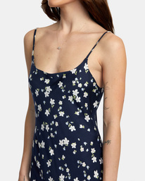 5 Maiden Midi Dress Blue AVJWD00241 RVCA