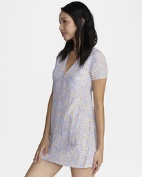 3 Veda Mini Dress Purple AVJWD00242 RVCA